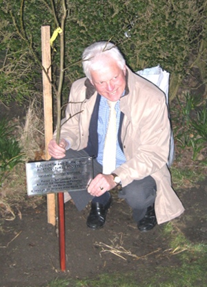 Roy Lancaster planting