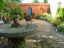 Courtyard Jacqueline Iddon's Garden