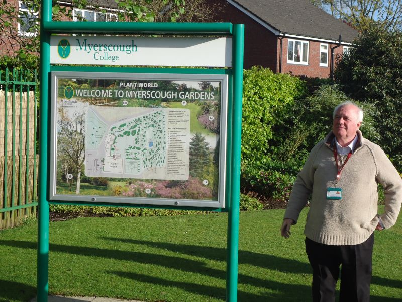 Myerscough College Garden & Bob Hughes