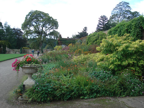 Ripley
                    Castle Herbaceous Border