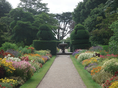 Nymans - Wall
                  Garden Summer Borders