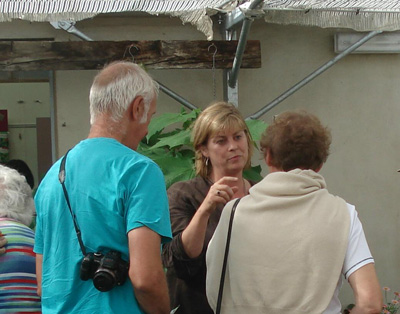 Perch Hill Farm - Sarah Raven
                  with Phil and Pat