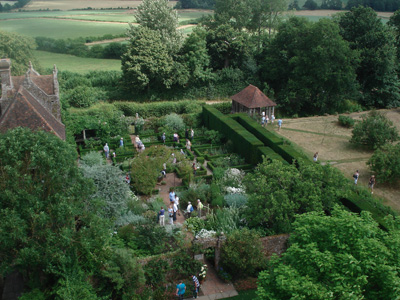 Sissinghurst -
                  White Garden