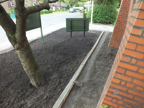 The access path
                  takes shape